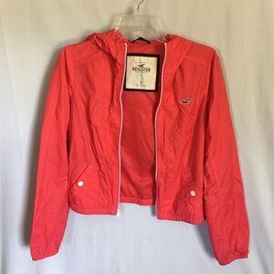 Hollister Wind Breaker Zip-Up Jacket Size Small